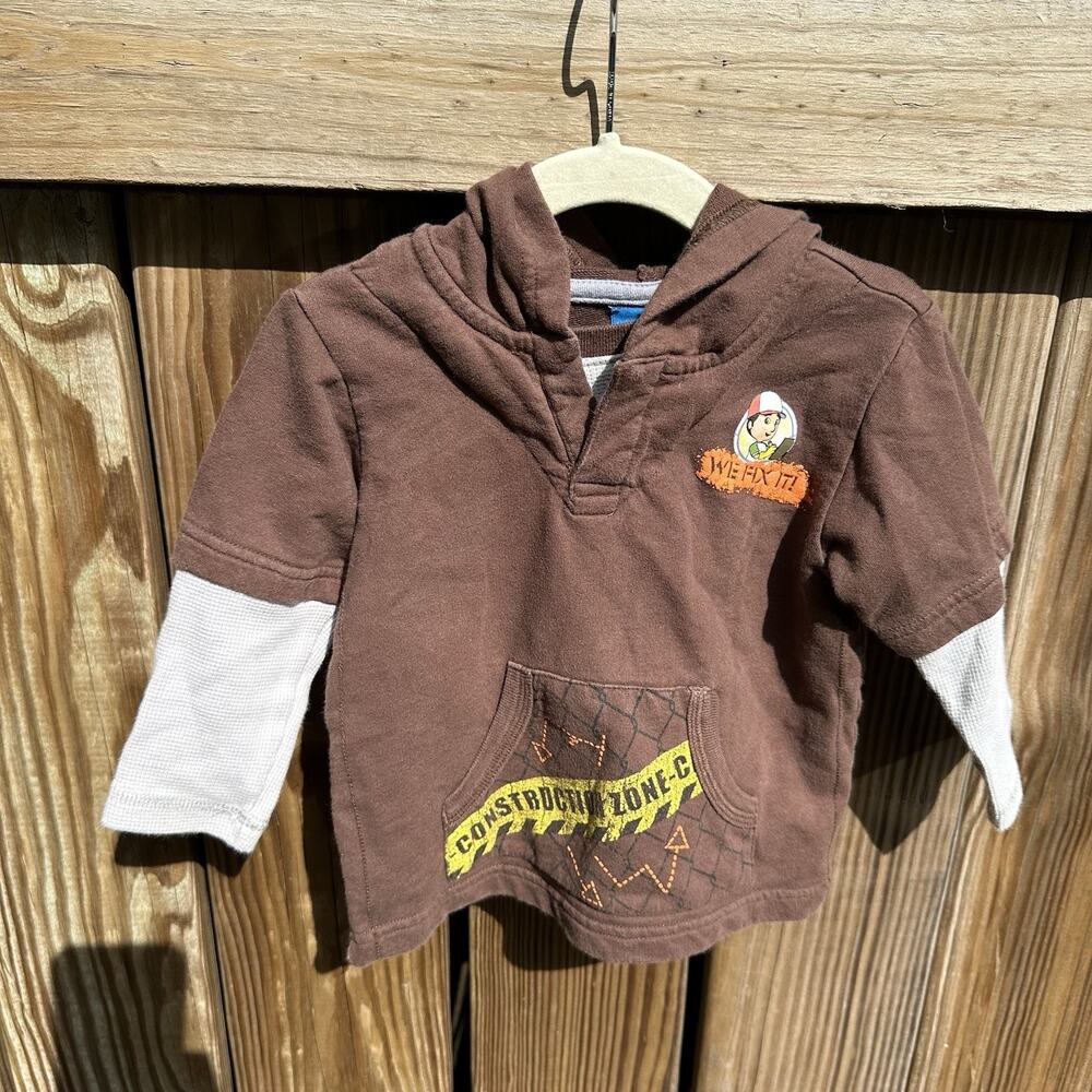 Vtg Handy Manny Shirt Boys 24 Months‎ Long Sleeve Shirt Disney Store Tools